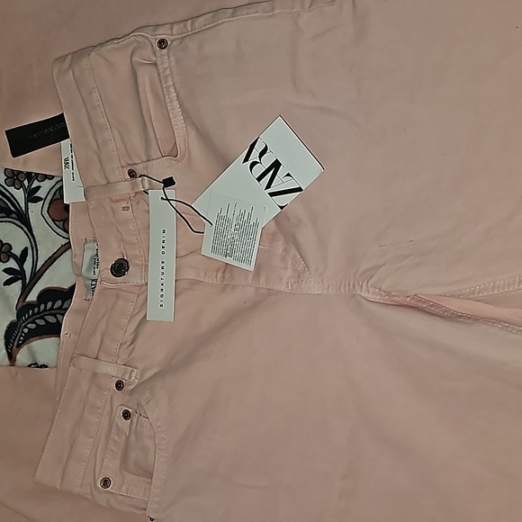 Zara The New Daddy Wide Leg High Waisted Jeans - Picture 4 of 6